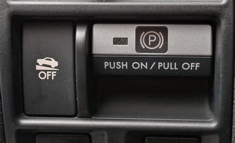 subaru electronic parking brake
